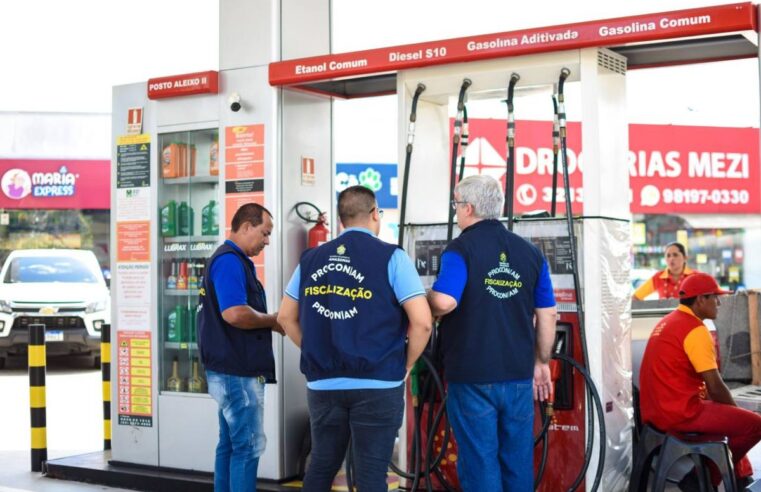 Preço da gasolina sobe em Manaus e Procon inicia fiscalização nos postos de combustíveis