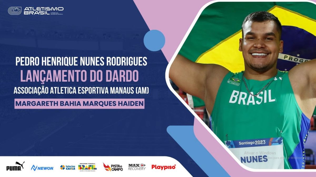 Atleta amazonense Pedro Nunes é convocado oficialmente para as Olimpíadas de Paris: ‘Momento único’