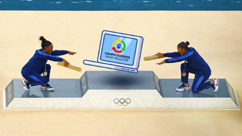 Ministério das Comunicações se retrata após tirar Rebeca Andrade de foto histórica: ‘Pedimos sinceras desculpas’