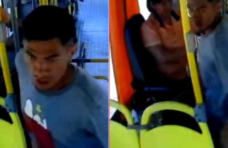 Atenção! Homem envolvido em vários roubos a ônibus é procurado em Manaus