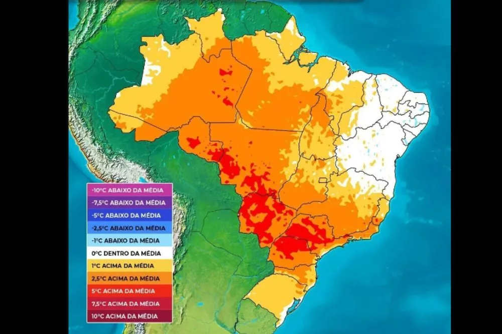 Amazonas e mais sete estados iniciam maior e mais poderosa onda de calor sufocante do ano