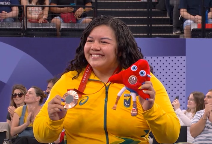 Histórico: Amazonense brilha e conquista medalha de bronze nas Paralimpíadas de Paris