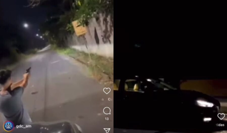 MP-AM nega prisão de “riquinhos” que estavam atirando e fazendo badernas pelas ruas de Manaus