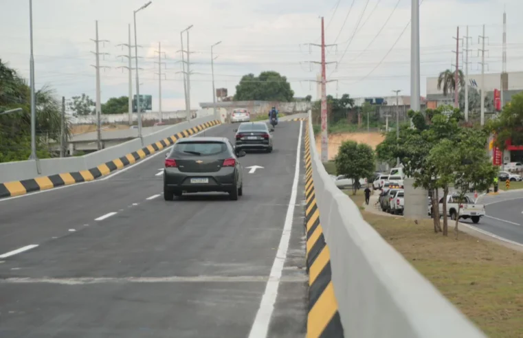 Prefeitura inaugura viaduto Márcio Souza no aniversário de Manaus