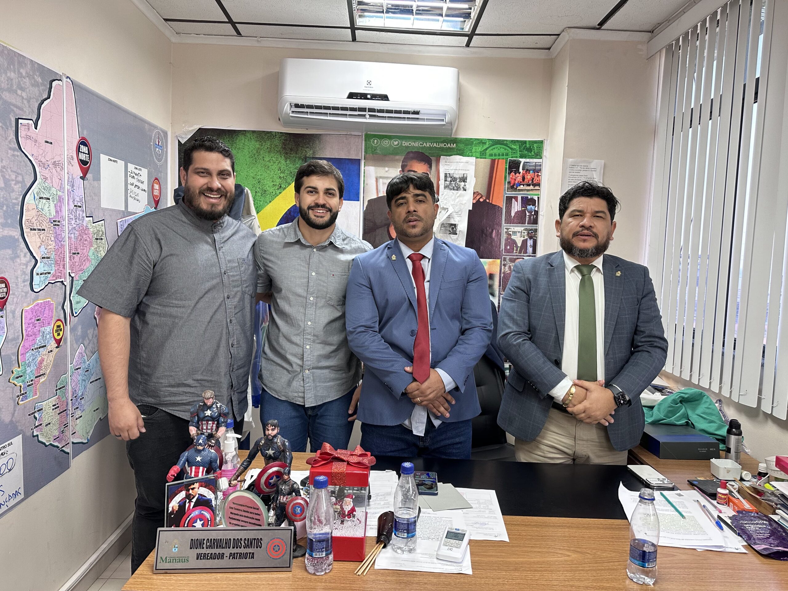 Vereador Dione Carvalho Reafirma Compromisso com o Partido Agir.