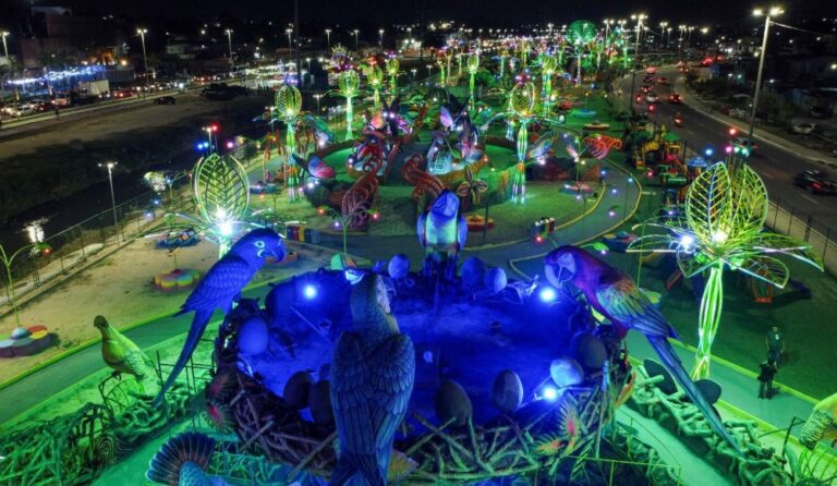 Parque Gigantes da Floresta ganha mais 500 novos elementos artísticos com inauguração da segunda etapa