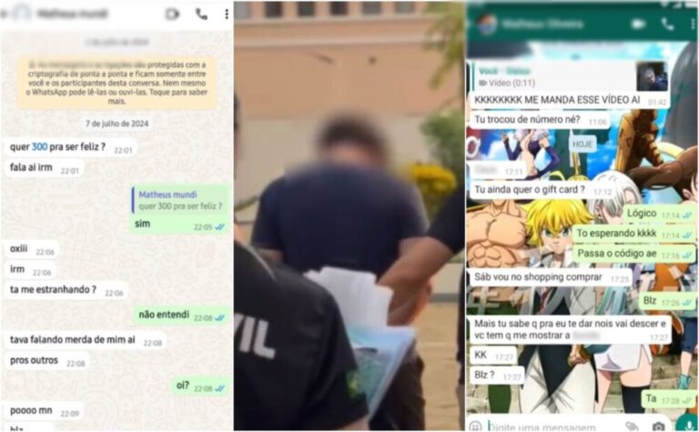 Em Manaus, jovem atraía meninos que jogavam futebol oferecendo dinheiro em troca de favores sexuais: ‘Quer 300 pra ser feliz?’