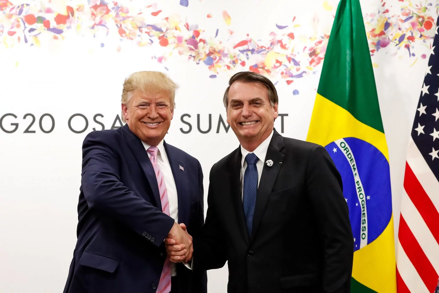 Bolsonaro declara apoio a Trump para presidência dos EUA