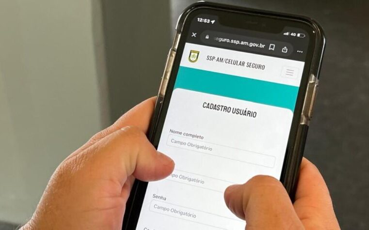 SSP-AM disponibiliza plataforma ‘Celular Seguro’ para auxiliar na recuperação dos aparelhos