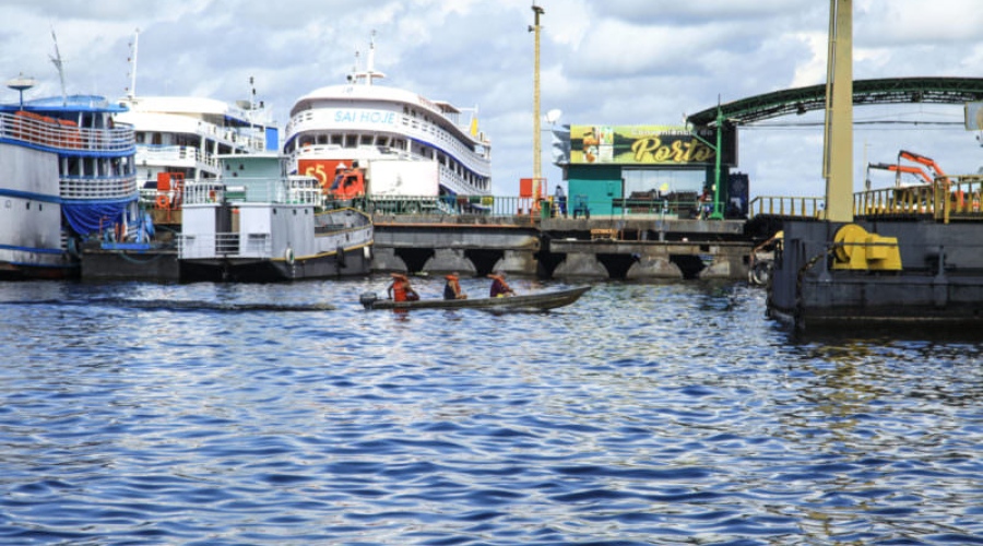 Rio Negro apresenta subida lenta de 25 cm no mês de fevereiro em Manaus