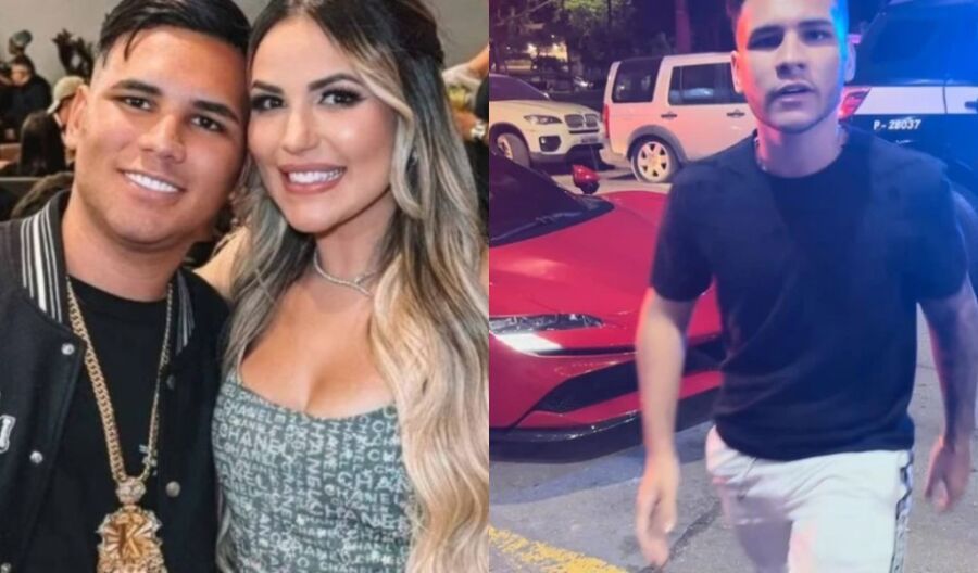 Filho de Deolane Bezerra é flagrado pela polícia dirigindo em alta velocidade e sem habilitação