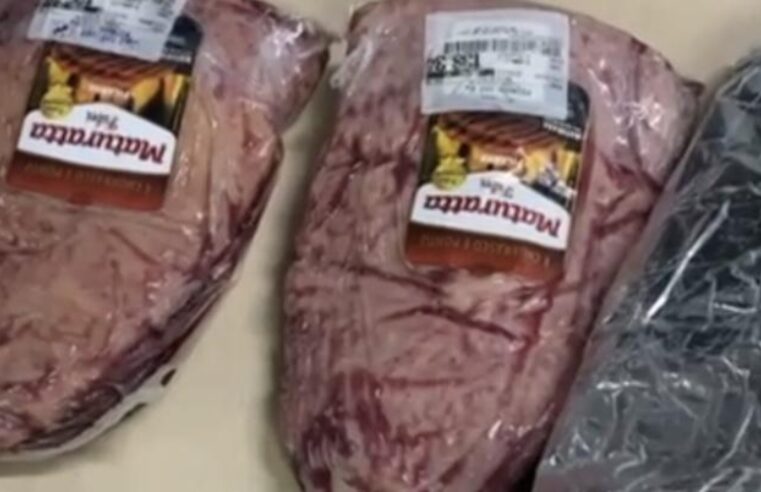 Mulher é presa ao tentar furtar picanha em supermercado de Manaus