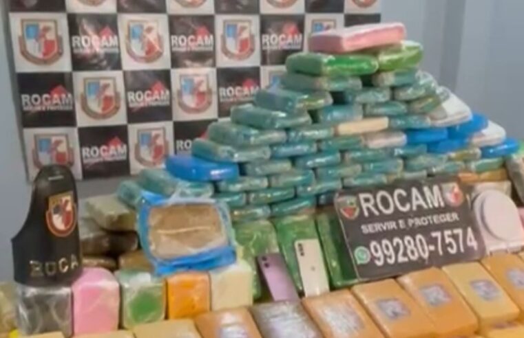 Polícia descobre 200 tabletes de drogas escondidas em casa na Zona Norte de Manaus