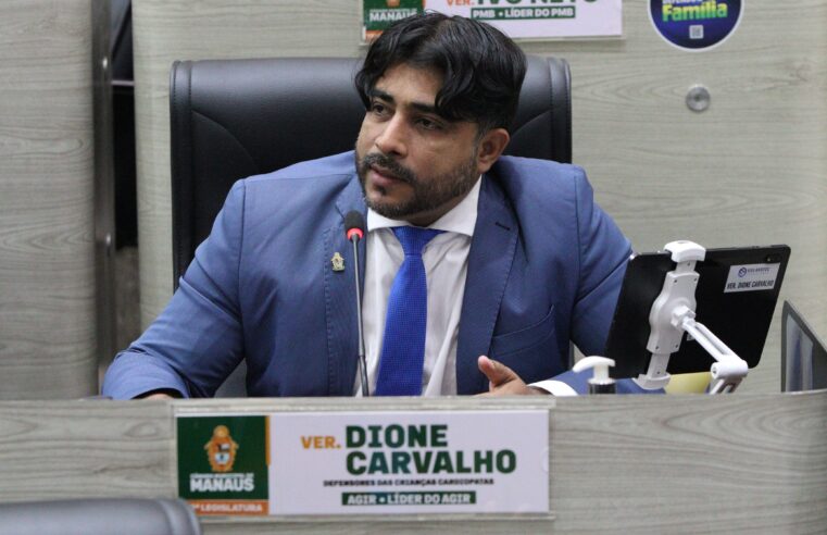 Vereador Dione Carvalho denuncia invasões irregulares e cobra providências na Câmara Municipal
