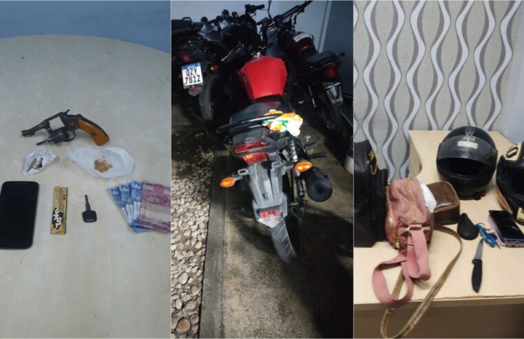 PM prende quatro homens por praticarem ‘arrastões’ nos bairros São José e Jorge Teixeira