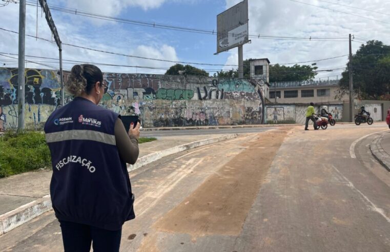 Ageman multa Águas de Manaus em R$ 664 mil por falhas na recomposição asfáltica