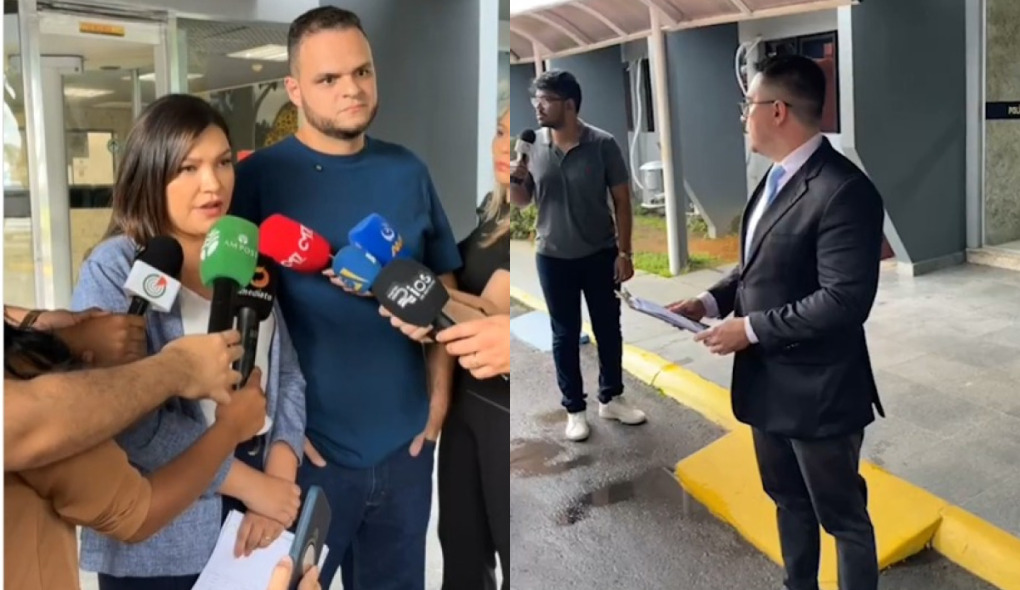 Rodrigo Guedes e Aldenor Lima anunciam protocolar cassação de mandato um contra o outro na Câmara de Manaus