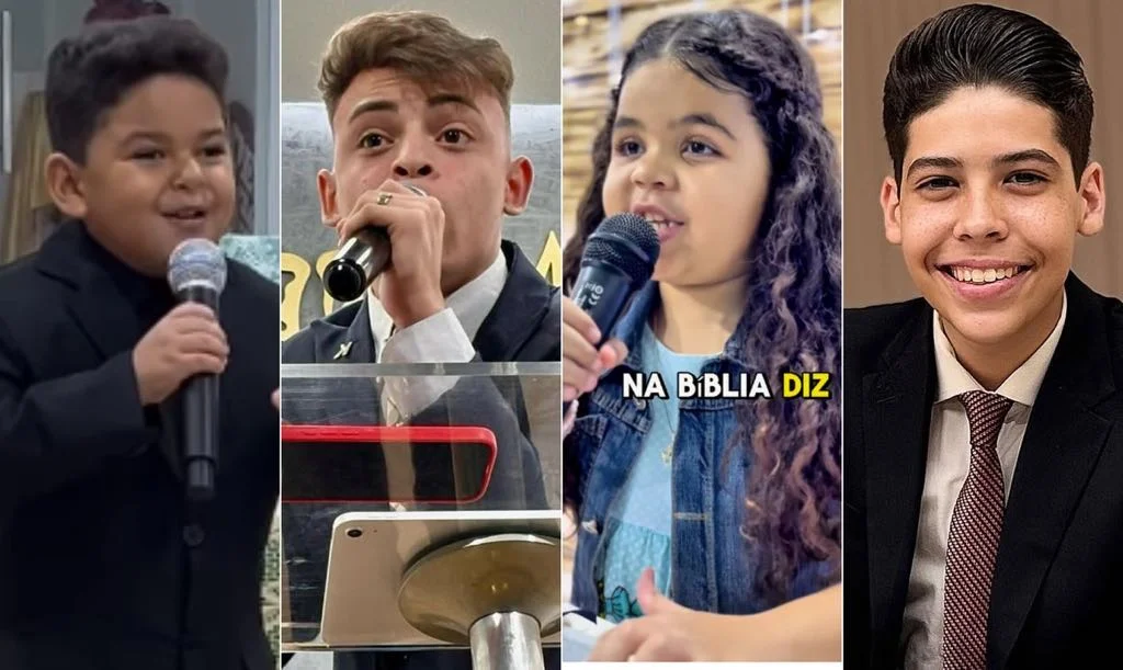 Quem são os pastores mirins que somam quase 9 milhões de seguidores no Brasil