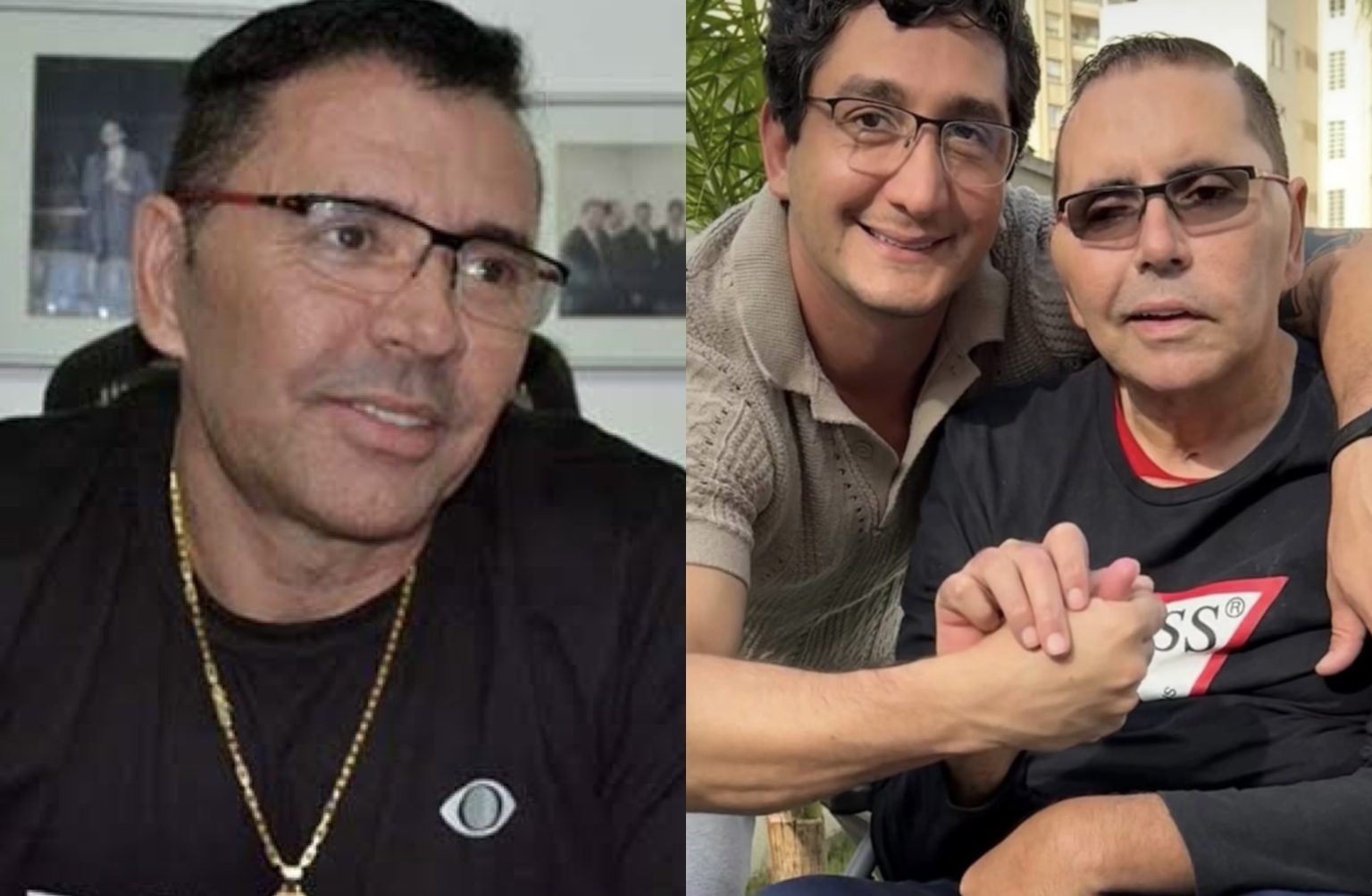 Sabino Castelo Branco reaparece nas redes sociais em foto com o filho Reizo