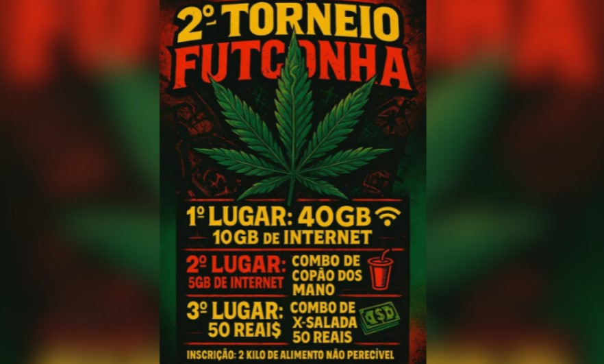 PMAM impede o ‘Futconha’ após divulgação com premiação de droga em Manaus