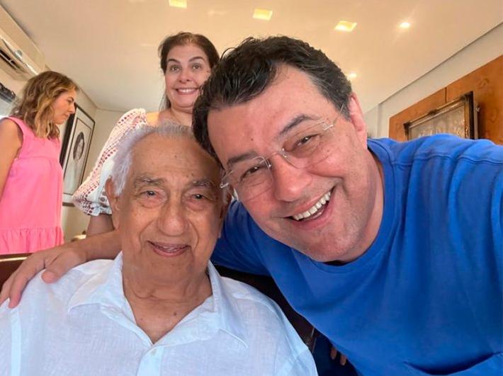 Pai do senador Eduardo Braga, Carlos Braga, morre aos 99 anos em Manaus