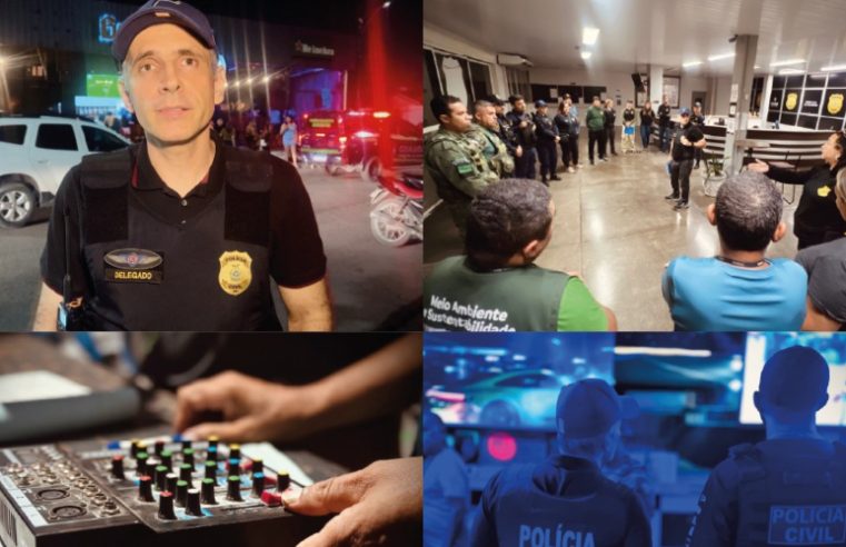 Operação Harpócrates interdita adegas irregulares por poluição sonora em Manaus