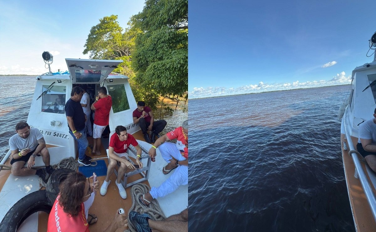 Passageiros relatam pânico e descaso após pane em lancha que ficou a deriva durante viagem de Parintins para Manaus