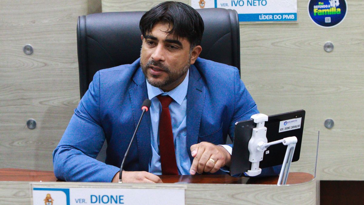 Vereador Dione Carvalho defende o parlamento diante de insulto e falta de respeito do vereador Rodrigo Guedes
