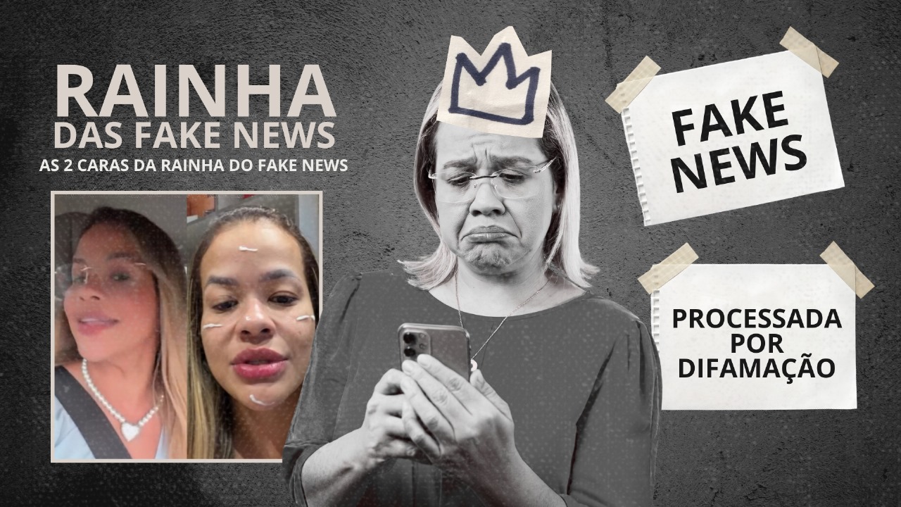 As duas caras da rainha das fake news
