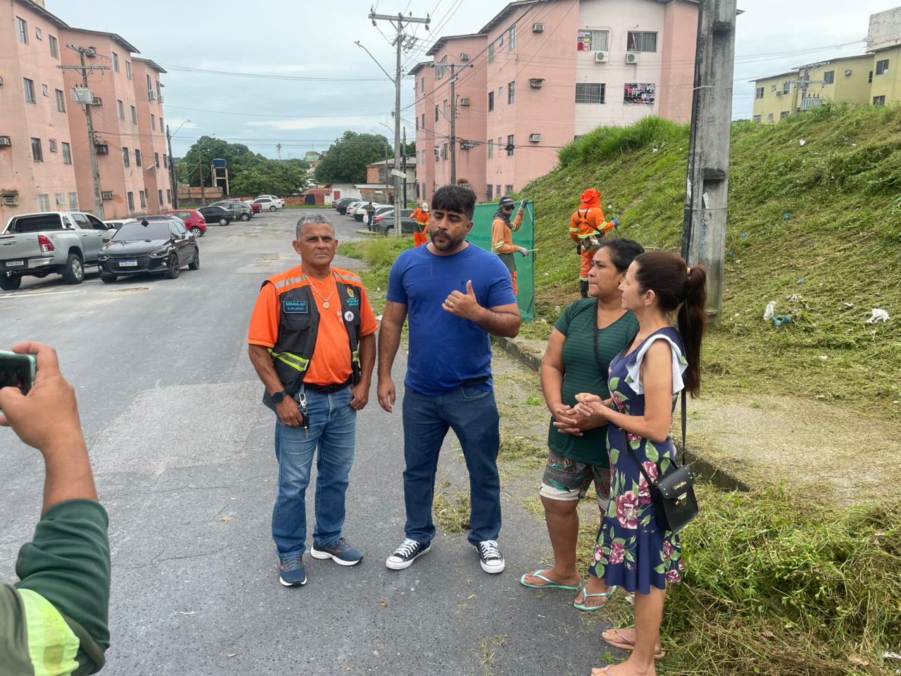 Demanda atendida: Gabinete do vereador Dione Carvalho garante limpeza no Residencial Petrópolis