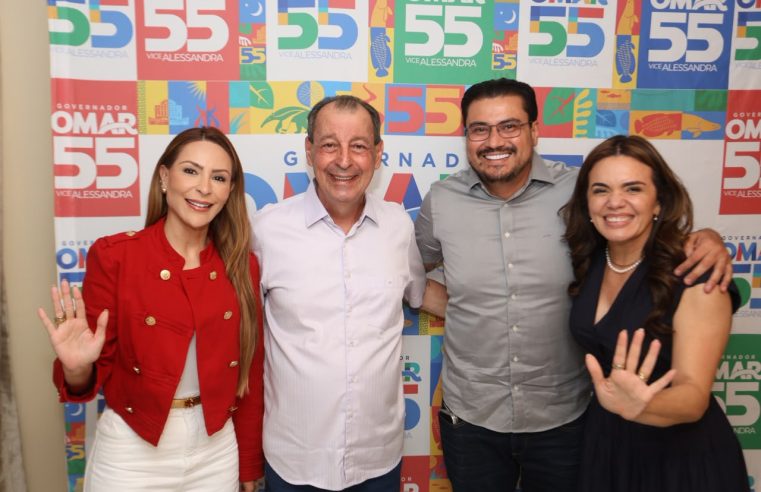 Omar reúne apoio de todos os 62 prefeitos do Amazonas e amplia aliança com deputados no segundo turno