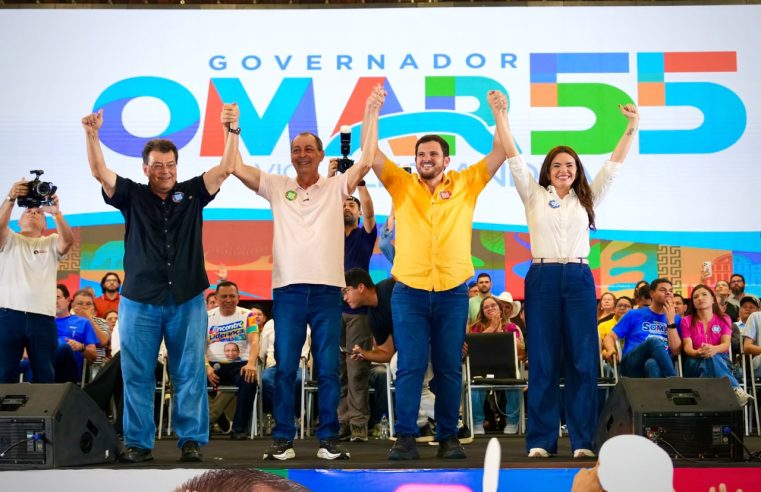 Omar reúne apoio dos 62 prefeitos do Amazonas e defende união para governar o Estado